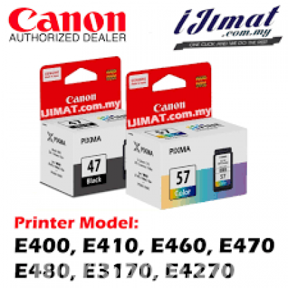 Canon Combo Original 47 & 57 Ink Cartridge Set